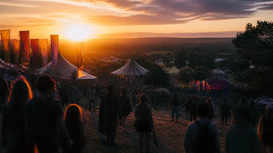 Glastonbury Festival in Pilton, Somerset